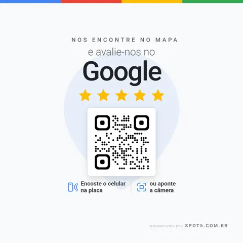 Placa de Avaliação Google Pin do Mapa - Comprar Online | Spot5